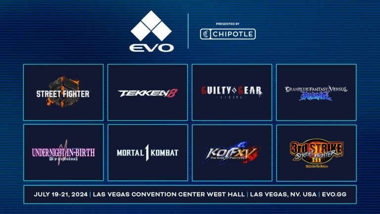 EVO 2024 Lineup has been revealed.