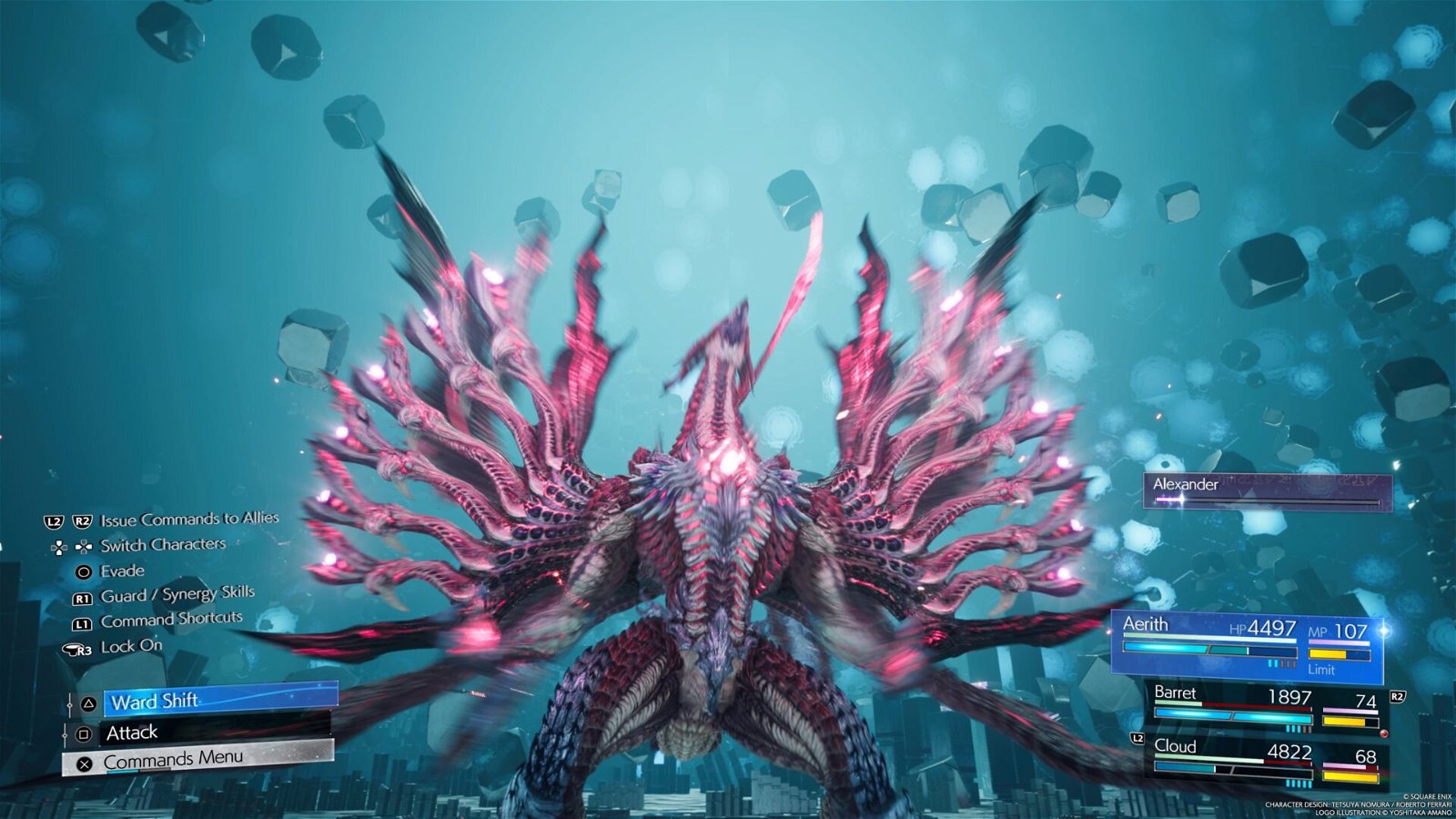 Final Fantasy VII Rebirth Bahamut Arisen Summon Gigaflare