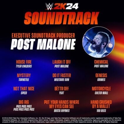 WWE 2K24 après Malone