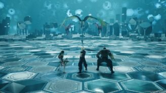 Final Fantasy VII Rebirth Cloud Barret Yuffie Meilleure fête