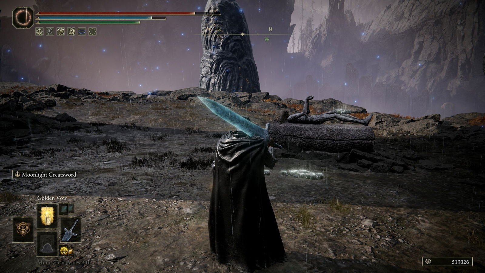 Elden Ring Shadow of the Erdtree - Finger Ruins of Rhia in Cerulean Cost duplication 2