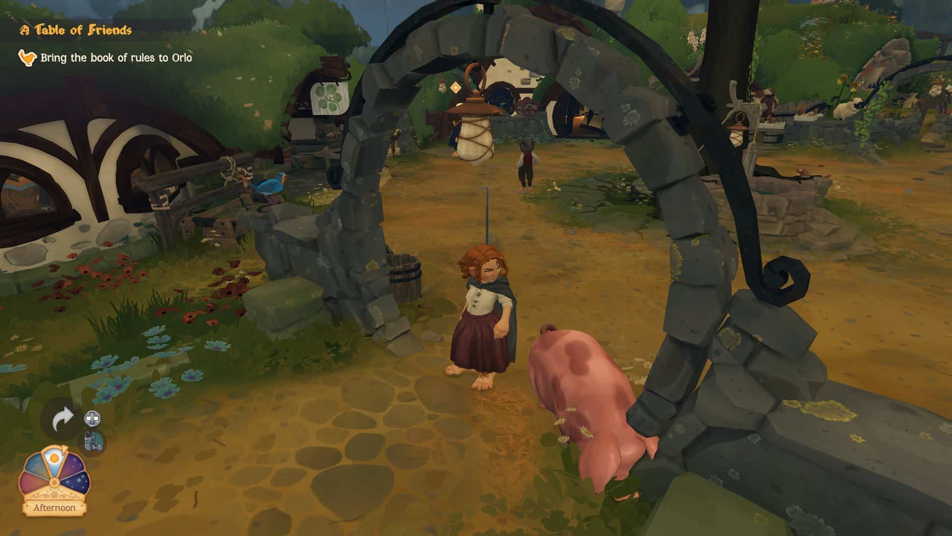 Gameplay screenshot from Tales of the Shire 2