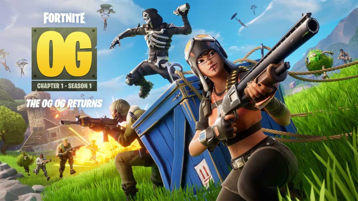 Fortnite OG Chapter 1 Season 1 launches today!