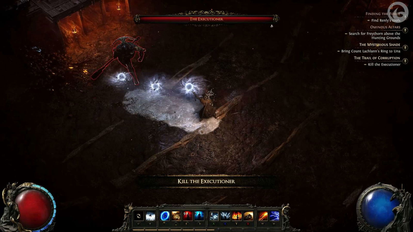 Path of Exile 2 - Executioner boss fight