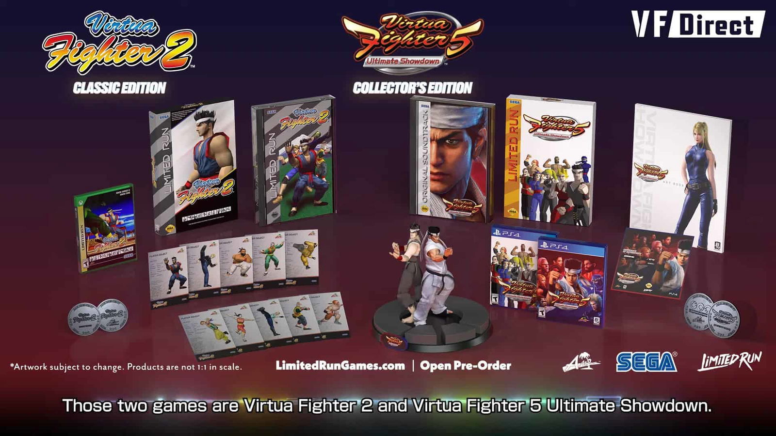 Virtua Fighter Limited Editions