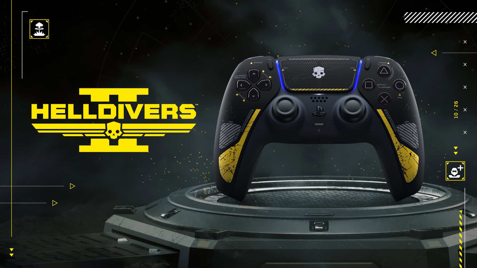 Helldivers 2 Limited Edition Dualsense Controller