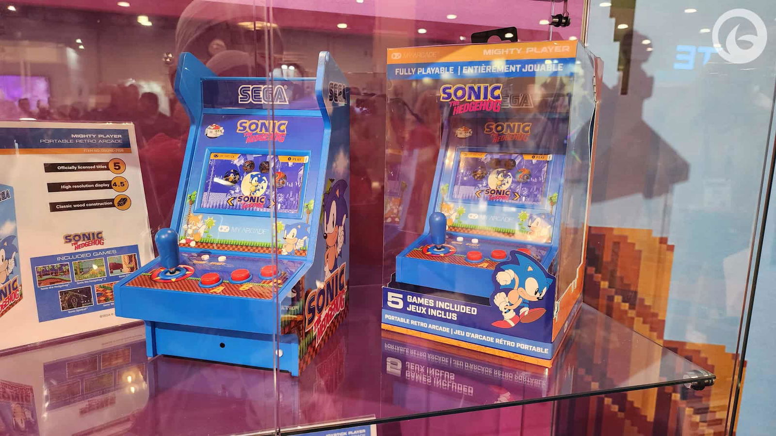 CES 2025-My Arcade Sonic the Hedgehog mini-cab-01