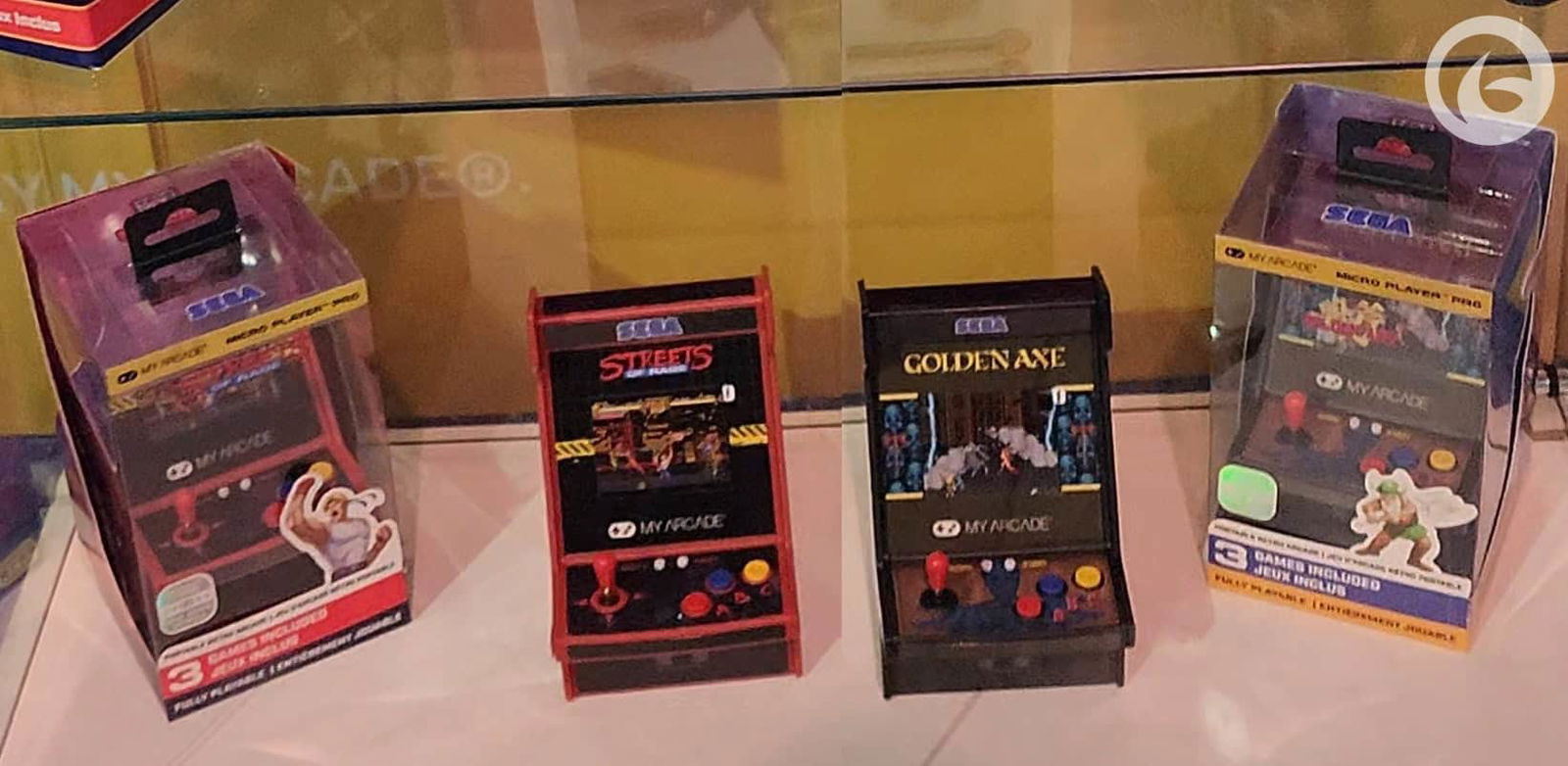 CES 2025 My Arcade Streets of Rage and Golden Axe Micro Player Pro