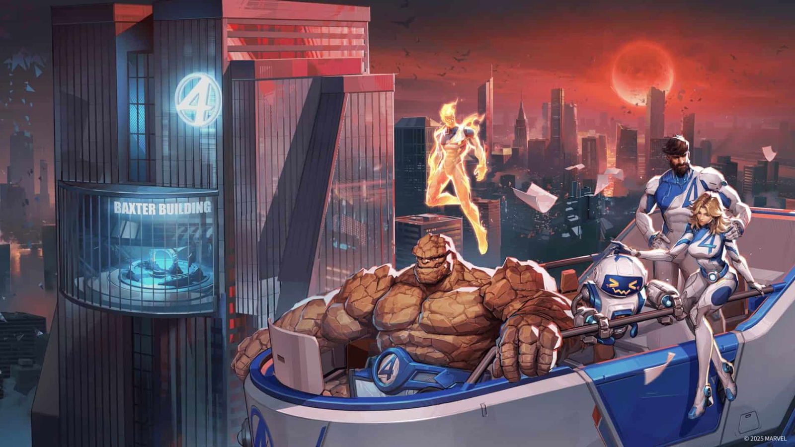 Marvel Rivals season 1 promo image featuring the Fantastic Four